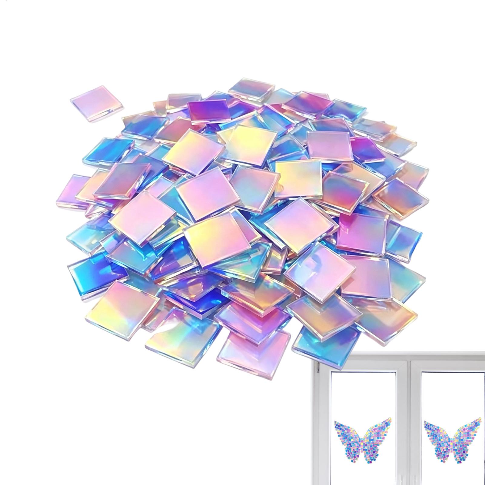 Resin Art And Jewelry - Mini Acrylic Squares 100 Pieces Double-sided