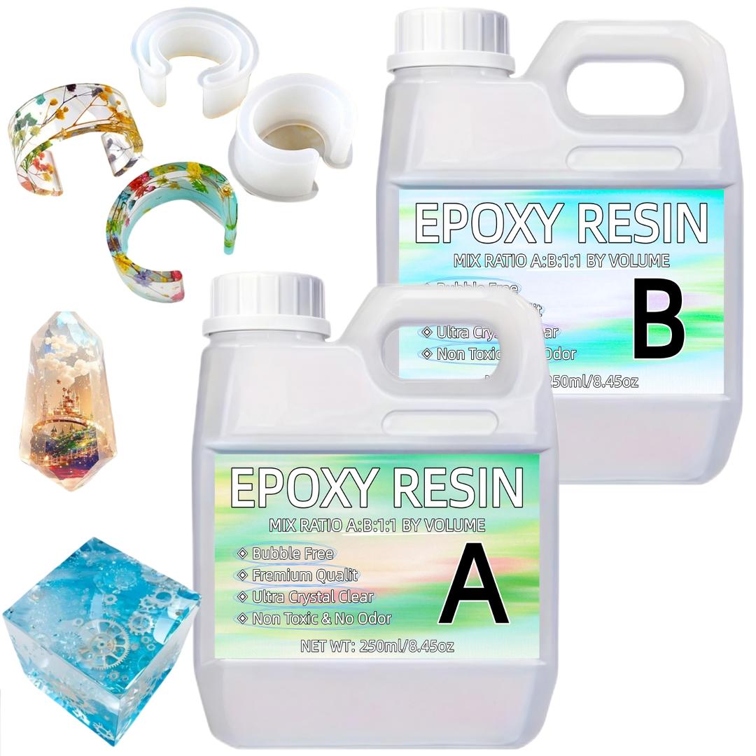 Resin Art And Jewelry - 16.9oz Clear Epoxy Resin Kit Casting
