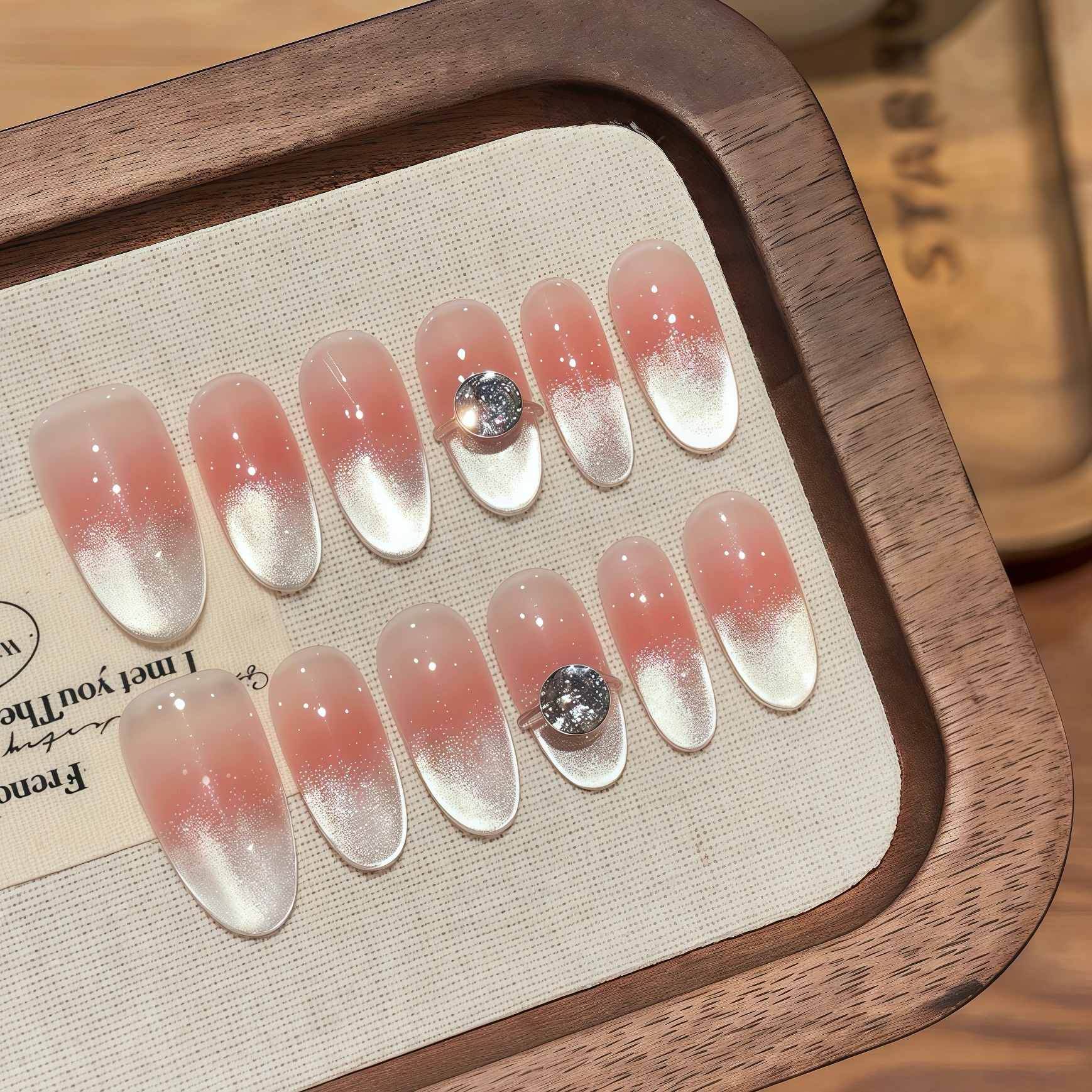 Resin Art Use - 12pcs Pure Hand Pressed Medium Oval
