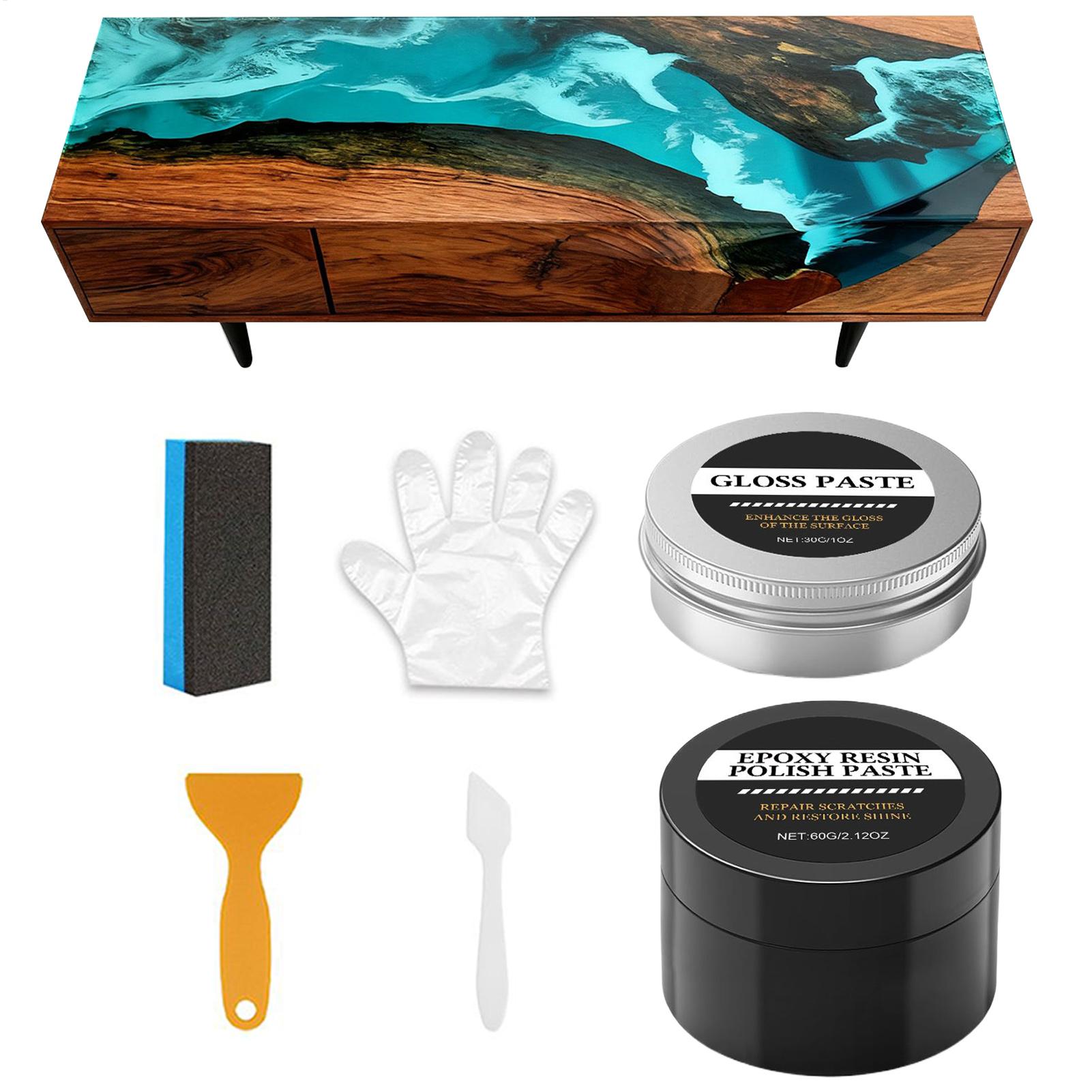 Resin Art And Decor - Epoxy Resin Polishing Kit - Creamy