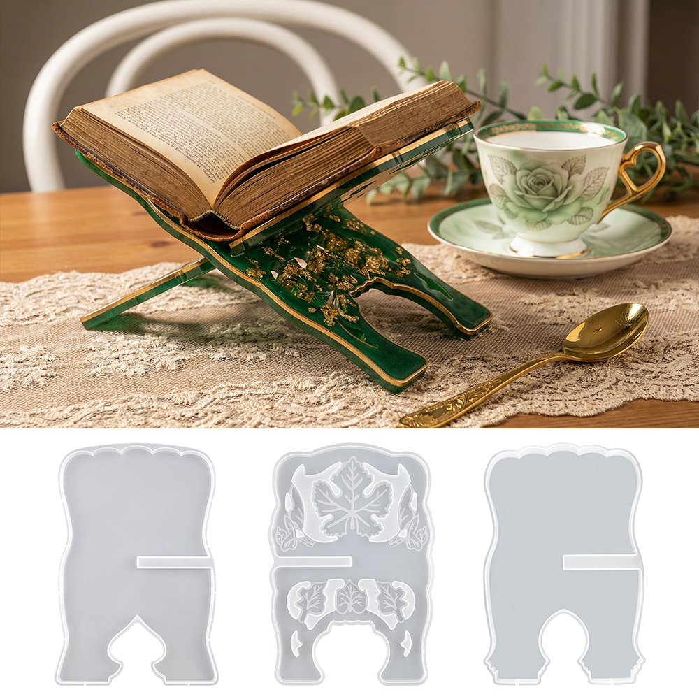Resin Art Quran Set - S0266 Eid Quran Book Holder Moldes