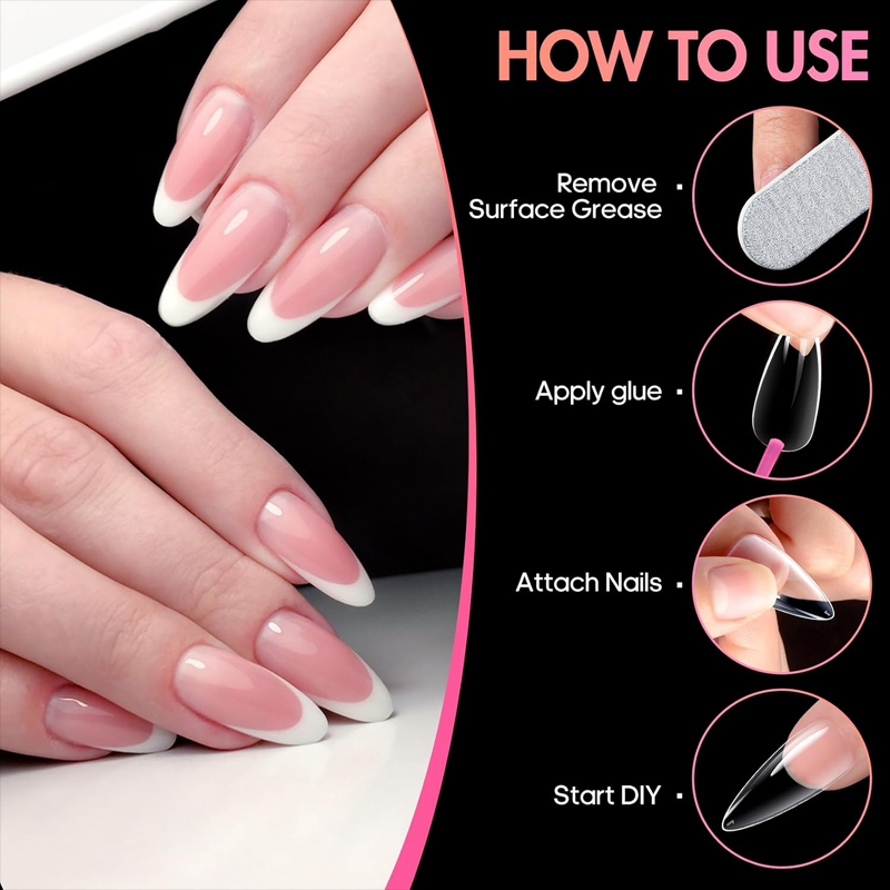 Ultra-Short Almond-Shaped X-St - Resin Art Use recension och pris
