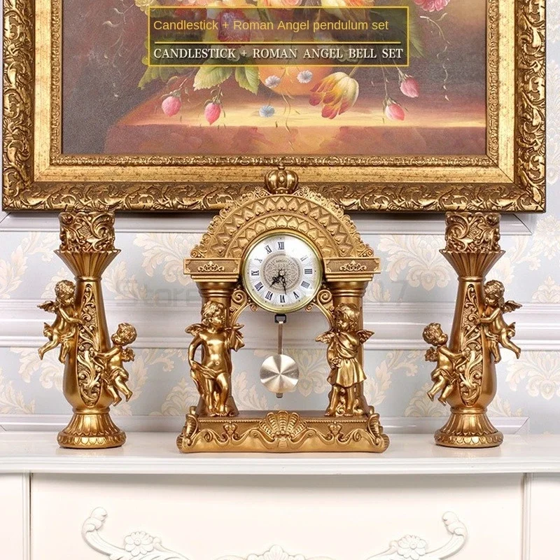 Angel Pendulum Clock for Home  - Resin Art Clock recension och pris