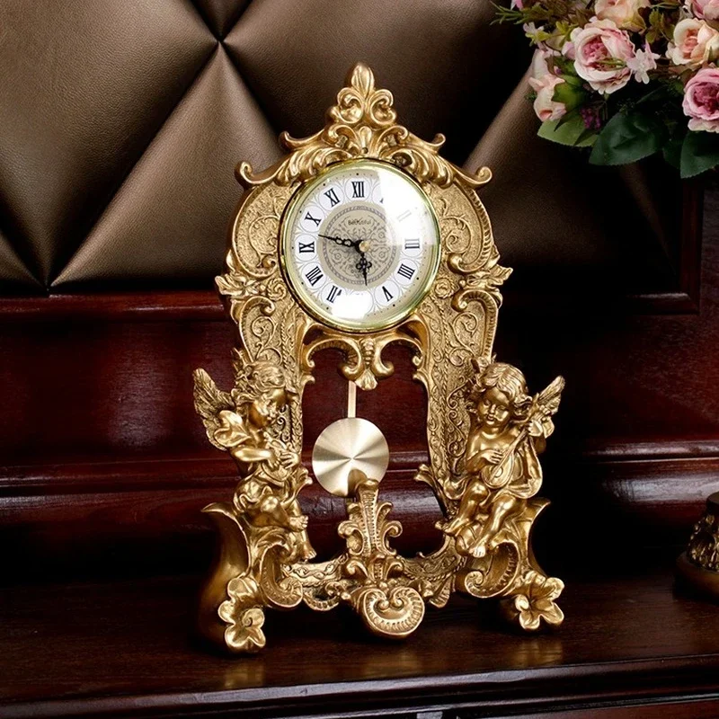 Angel Pendulum Clock for Home  - Resin Art Clock recension och pris