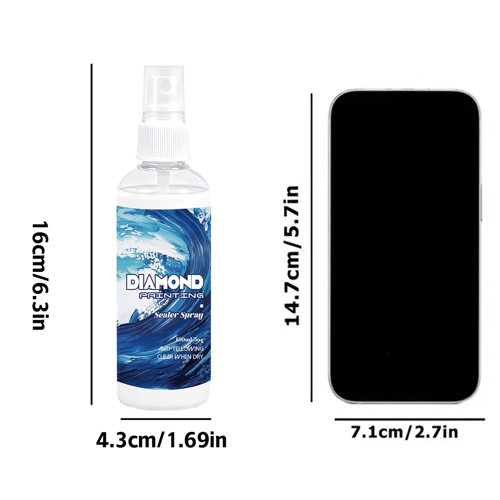 150ml Diamond Painting Sealant - Resin Art Glue recension och pris