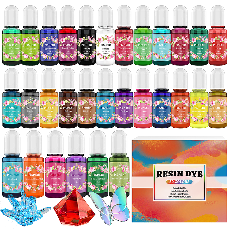 Epoxy Resin Pigment Kits Candl - Resin Art Glue recension och pris
