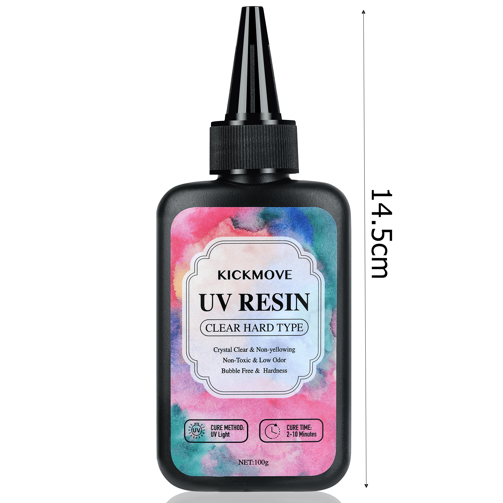 300g UV Resin Clear,Hard,Upgra - Resin Art Glue recension och pris