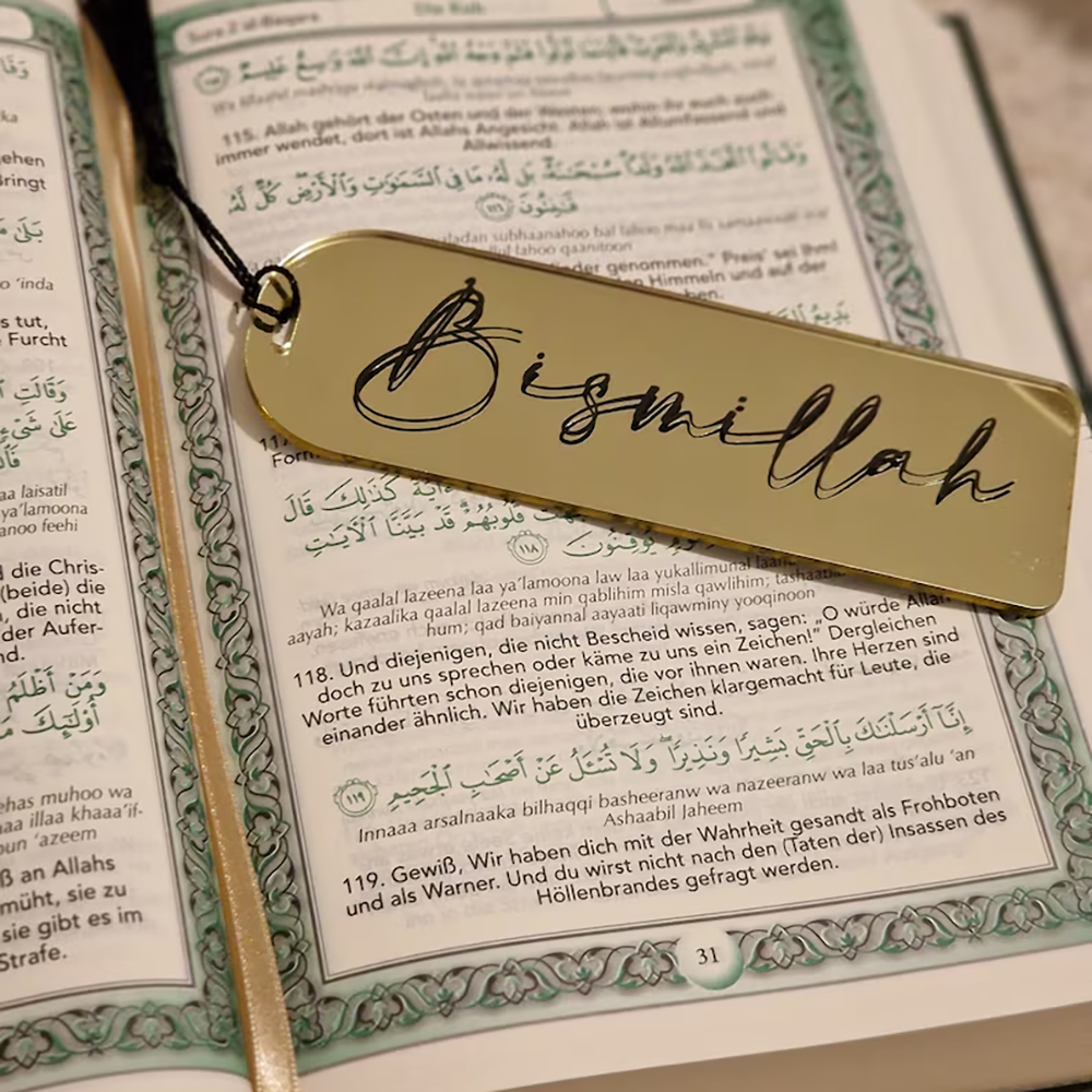 5Pcs Bookmark Book Acrylic Mir - Resin Art Quran Set recension och pris