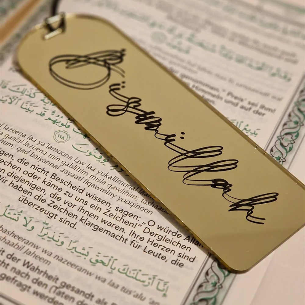 5Pcs Bookmark Book Acrylic Mir - Resin Art Quran Set recension och pris