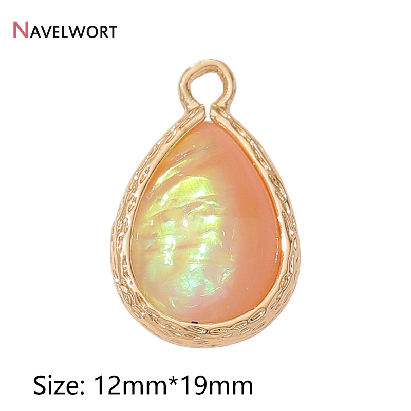 18K Gold Plated Brass With Res - Resin Art Notes recension och pris