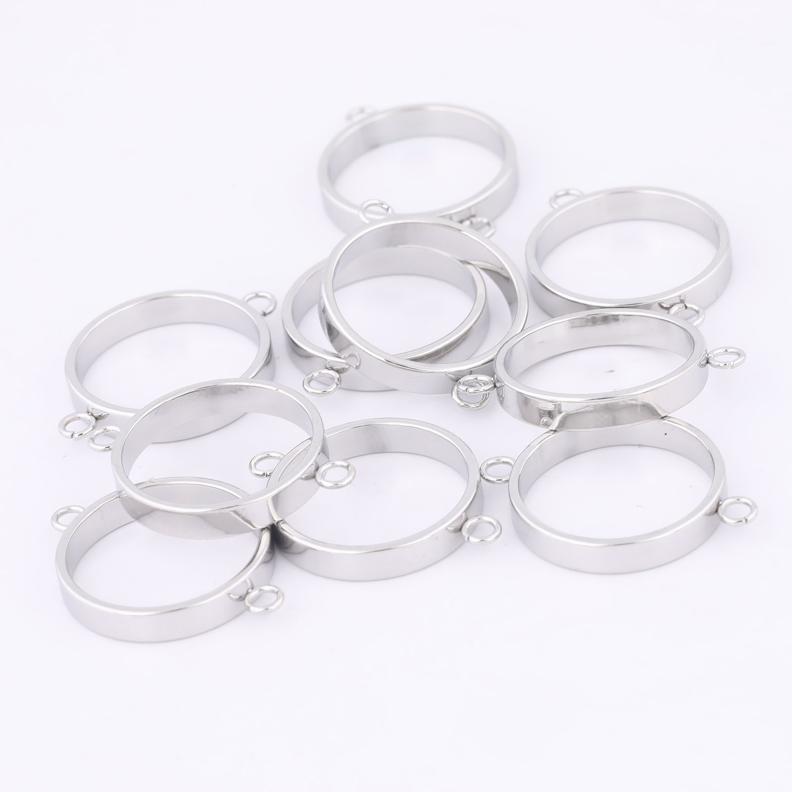 10pcs Stainless Steel 14mm Ope - Resin Art Notes recension och pris