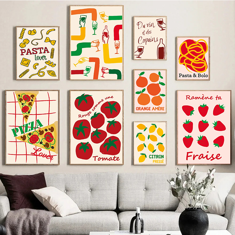 Kitchen Lemon Orange Strawberr - Resin Art Kitchen recension och pris