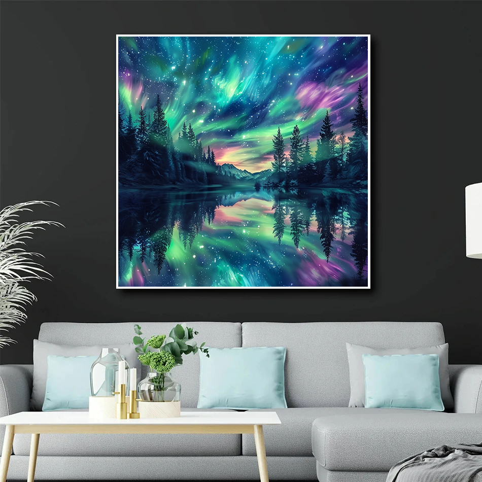 Frameless, DIY Diamond Paintin - Resin Art Wall recension och pris