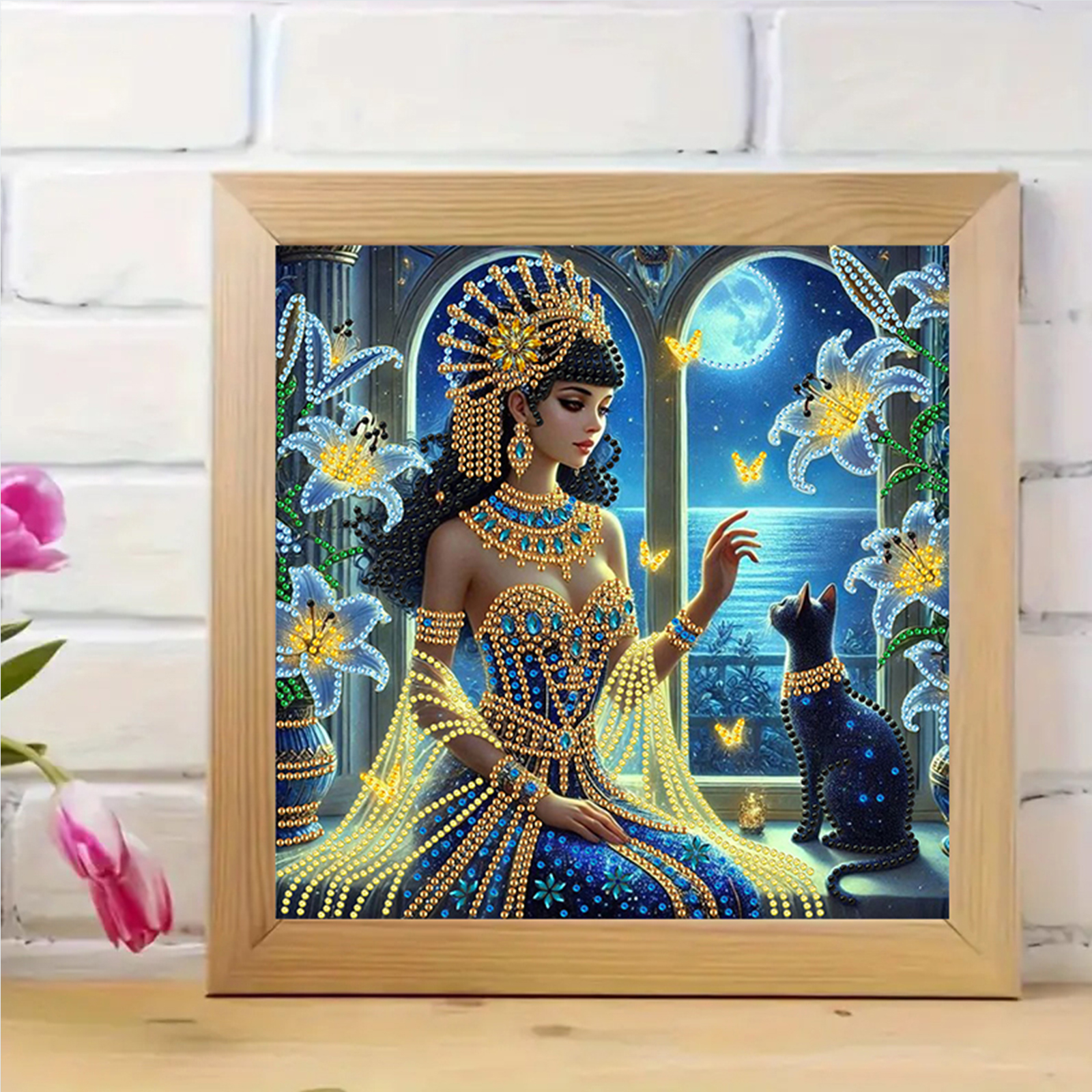 Beauty 5D DIY Diamond Art Pain - Resin Art Wall recension och pris