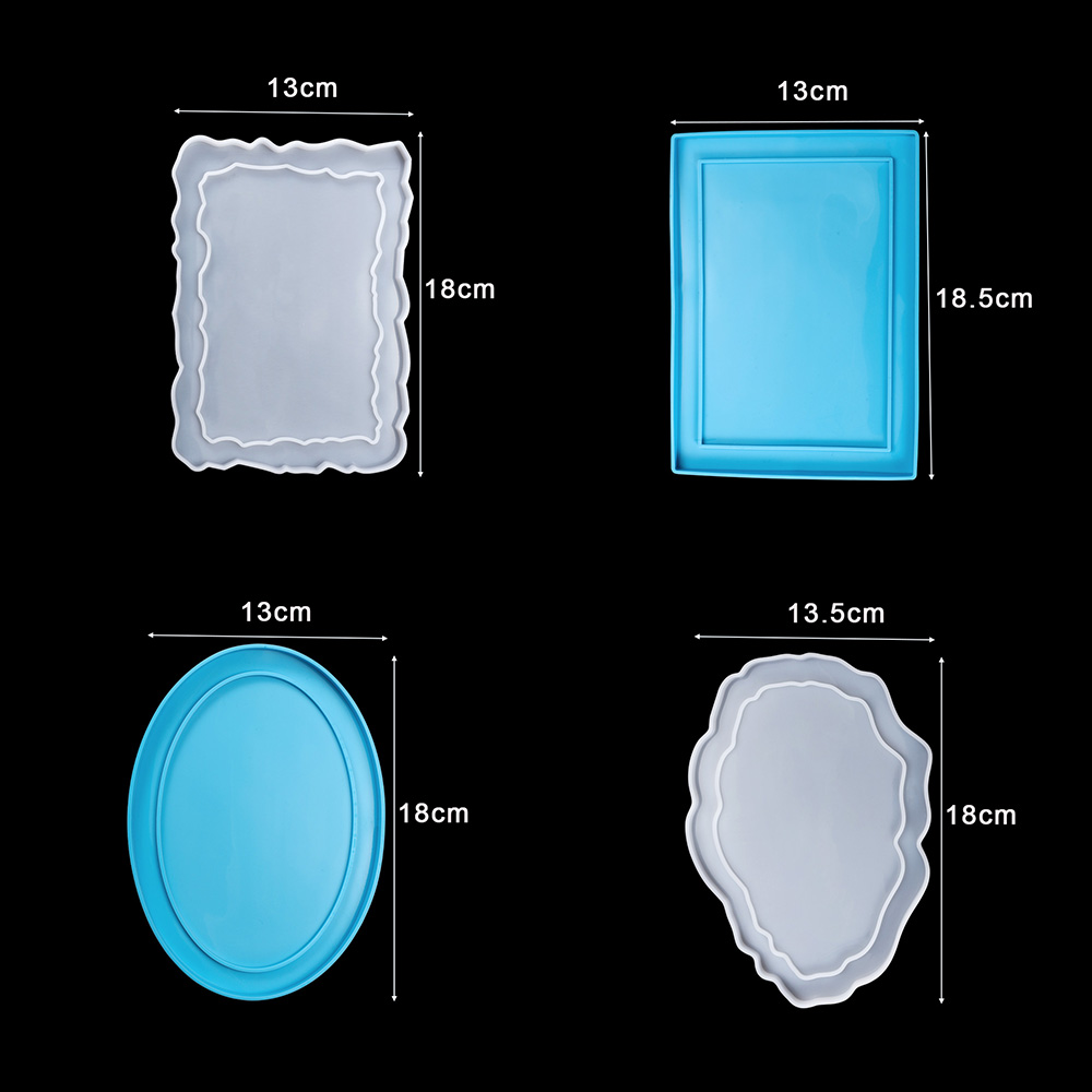 Rectangle Photo Frame Silicone - Resin Art Clock recension och pris