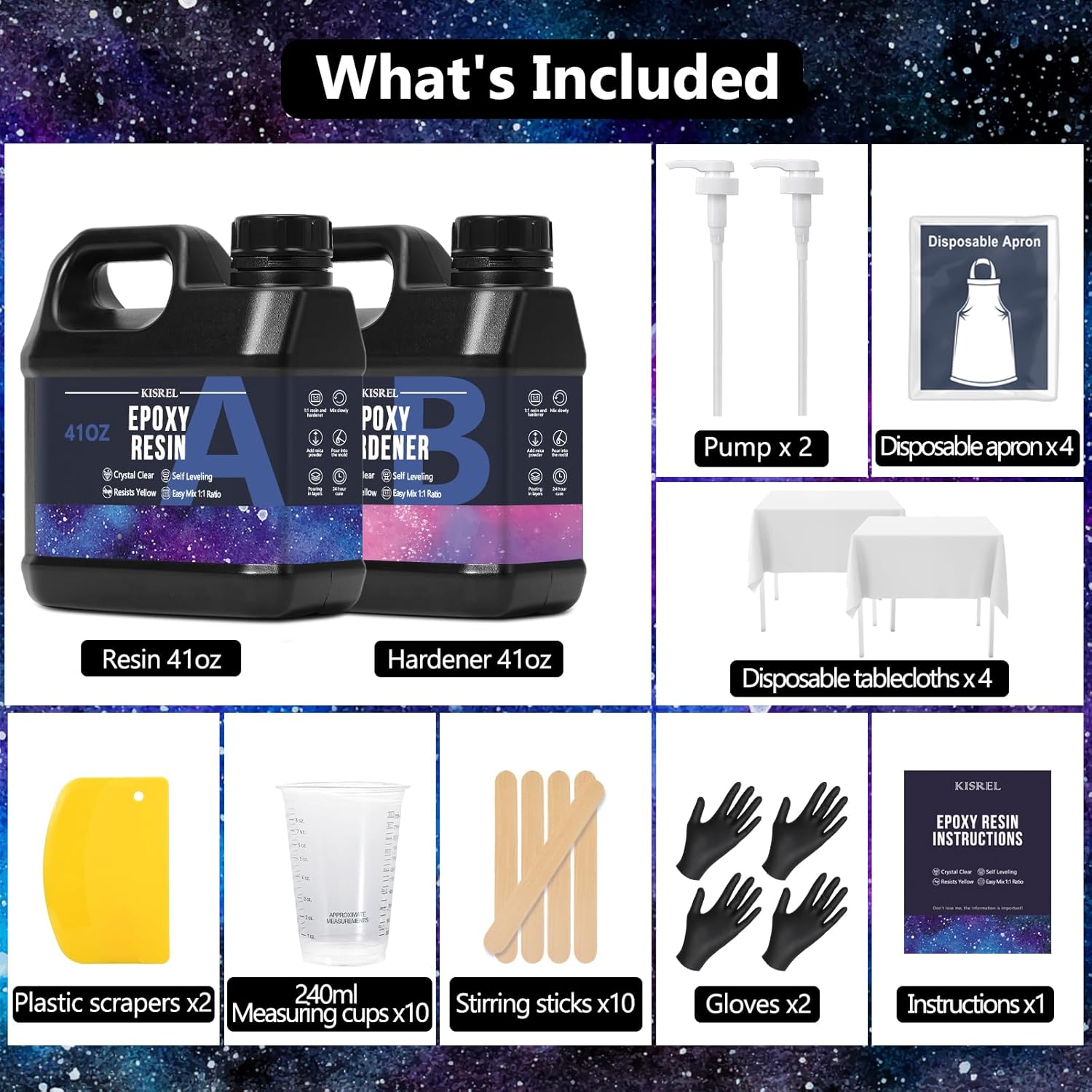 Crystal Clear Epoxy Resin Kit  - Resin Art And Jewelry recension och pris