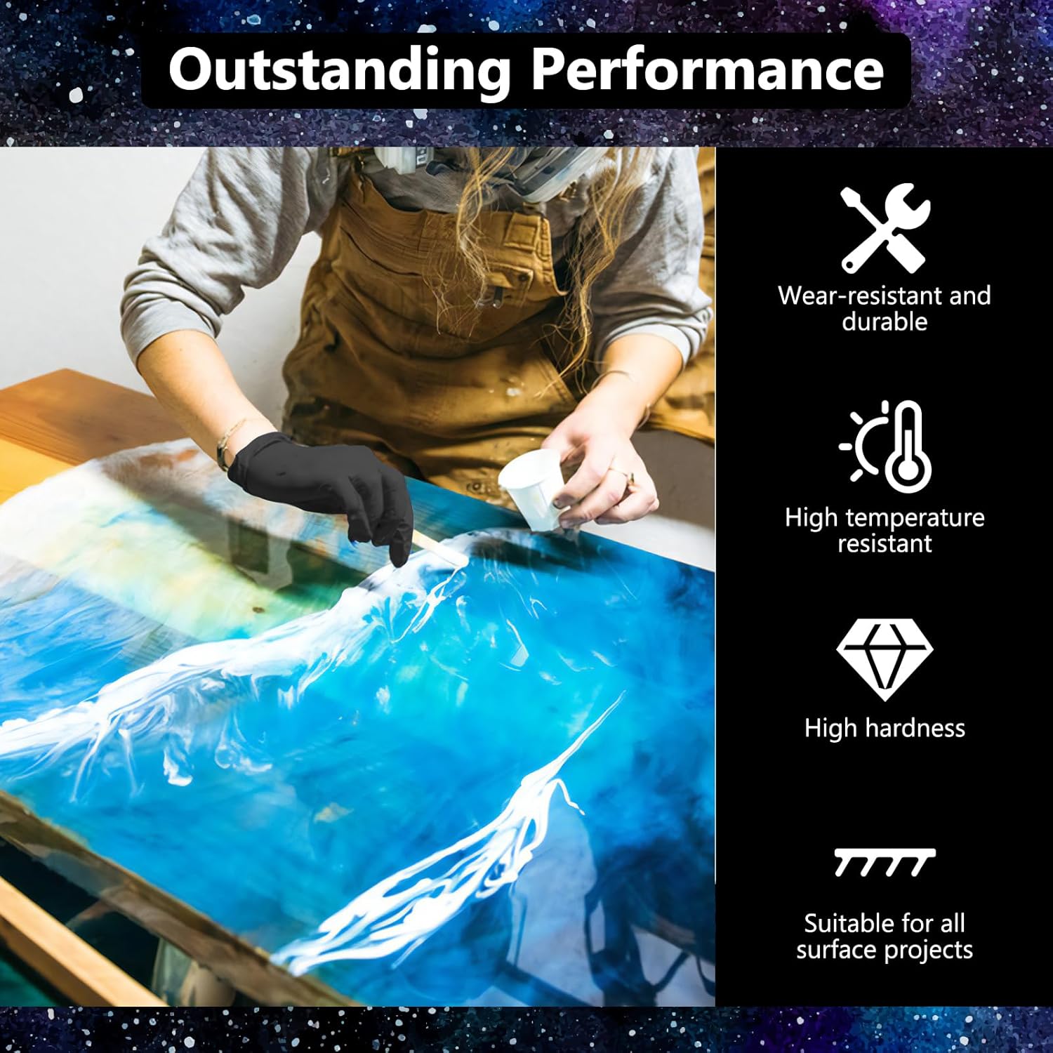 Crystal Clear Epoxy Resin Kit  - Resin Art And Jewelry recension och pris