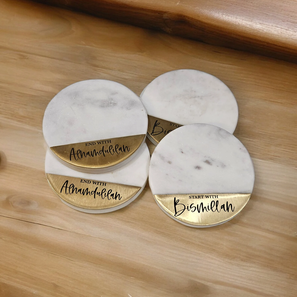 Start with Bismillah Marble an - Resin Art Quran Set recension och pris