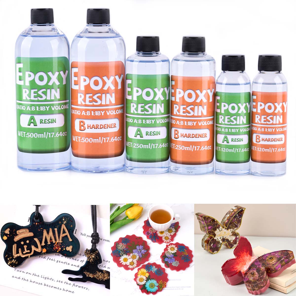 1:1 Ratio Epoxy Resin Kit Anti - Resin Art And Jewelry recension och pris
