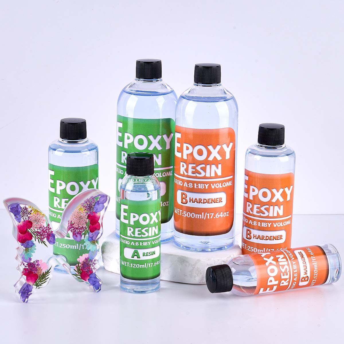 1:1 Ratio Epoxy Resin Kit Anti - Resin Art And Jewelry recension och pris