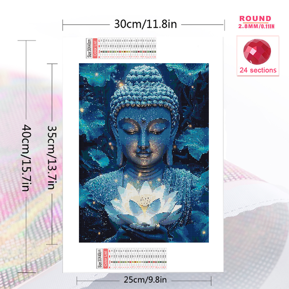 1PC frameless   Diamond Mosaic - Resin Art Wall recension och pris