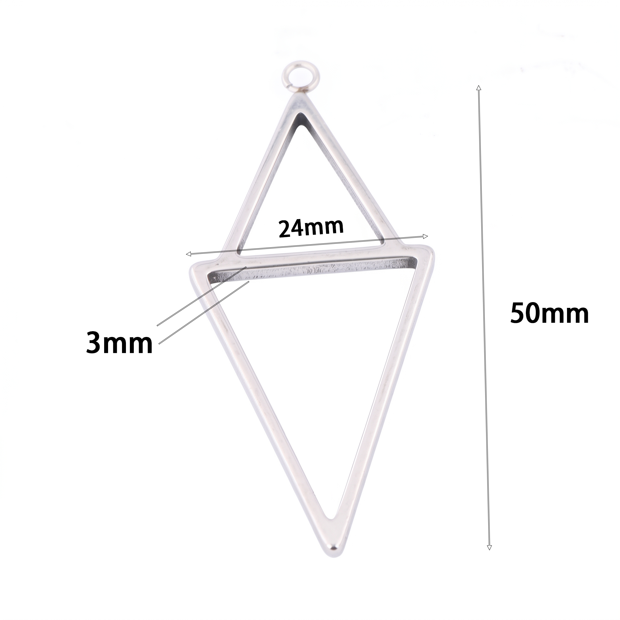 10pcs Square Triangle 3mm Thic - Resin Art Notes recension och pris