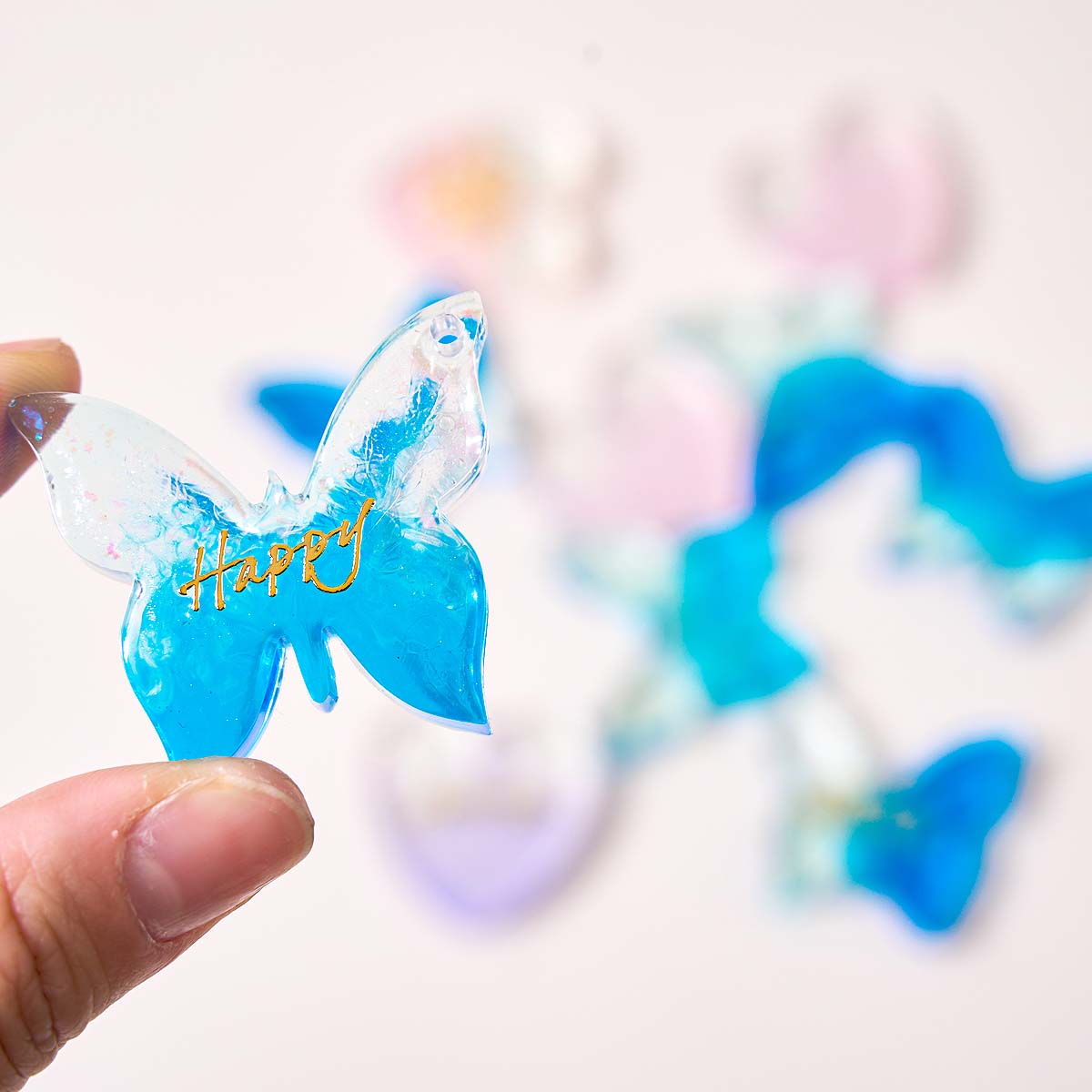 Six-hole with Holes Earring Si - Resin Art Glue recension och pris