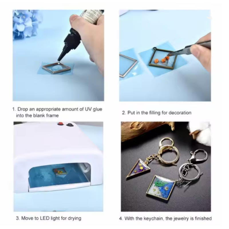 100g UV Resin Clear,Hard,Upgra - Resin Art Glue recension och pris