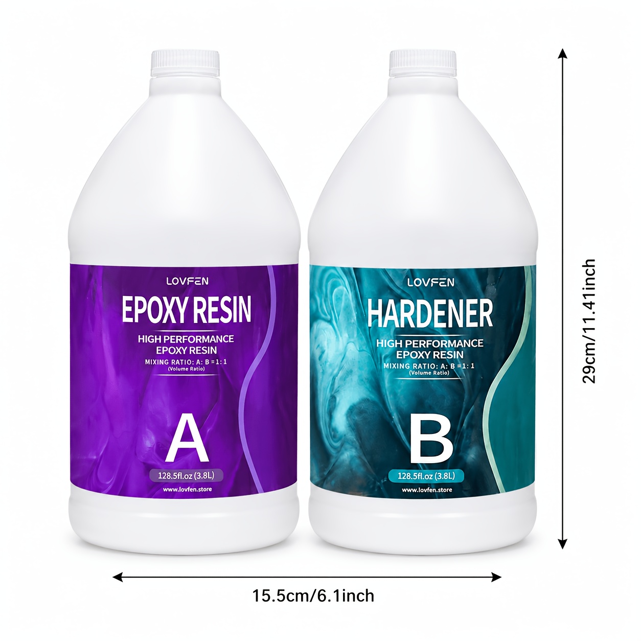 4 Gallon Super Clear Epoxy Res - Resin Art Use recension och pris