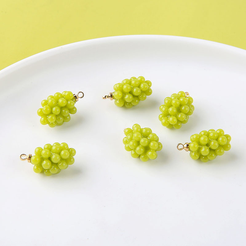 6pcs Cute Little Grapes Resin  - Resin Art Notes recension och pris