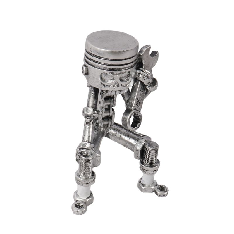 AC76-Handmade Piston Man Skull - Resin Art Use recension och pris