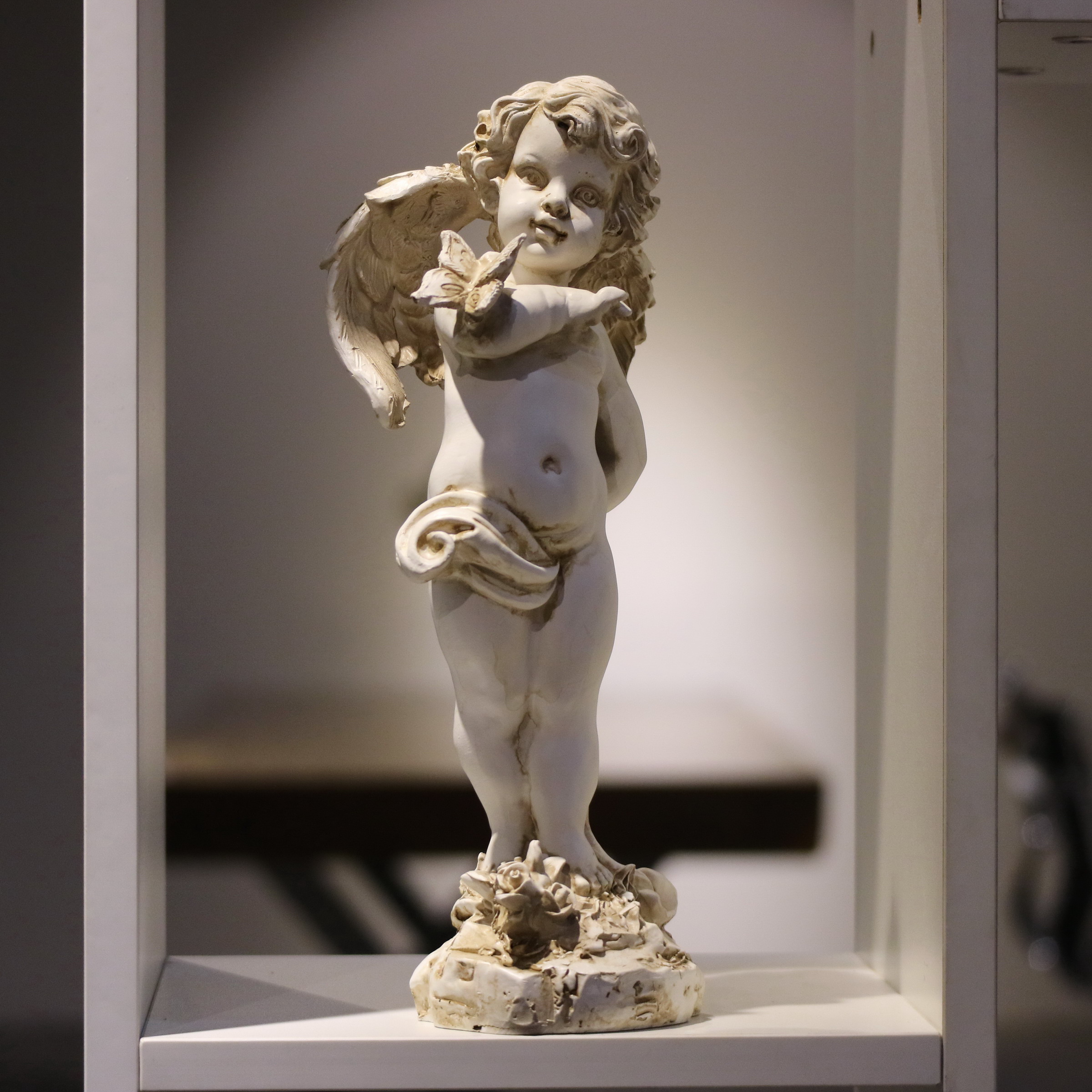 Retro Resin Angel Figurine 29c - Resin Art Wedding Gift recension och pris