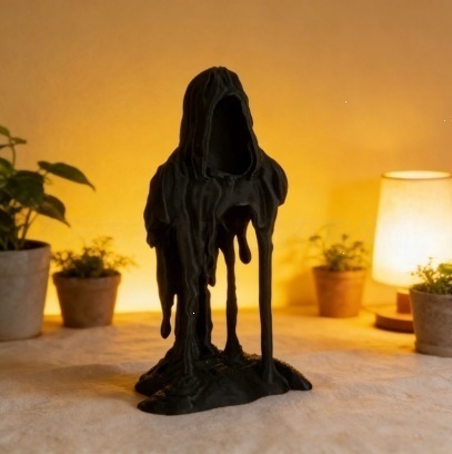 Creative Melting Death Statue  - Resin Art Use recension och pris