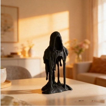 Creative Melting Death Statue  - Resin Art Use recension och pris
