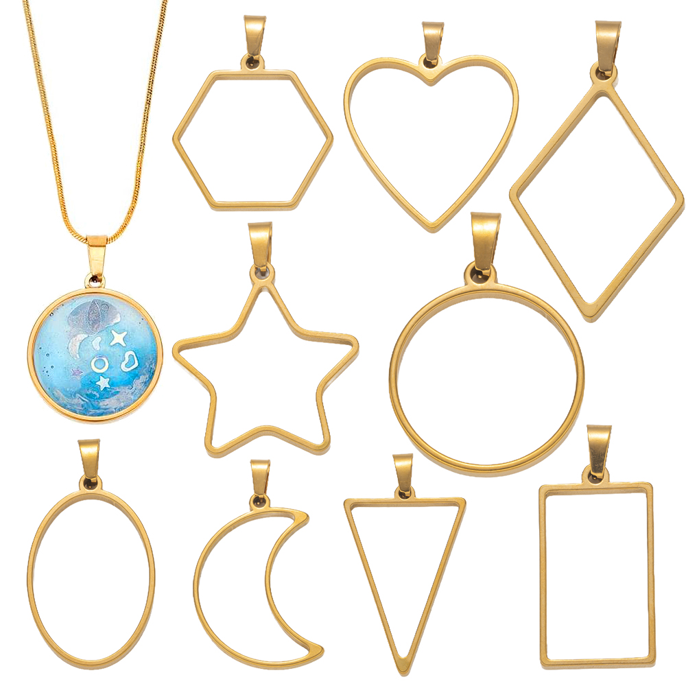 5pcs Stainless Steel Open Back - Resin Art Notes recension och pris