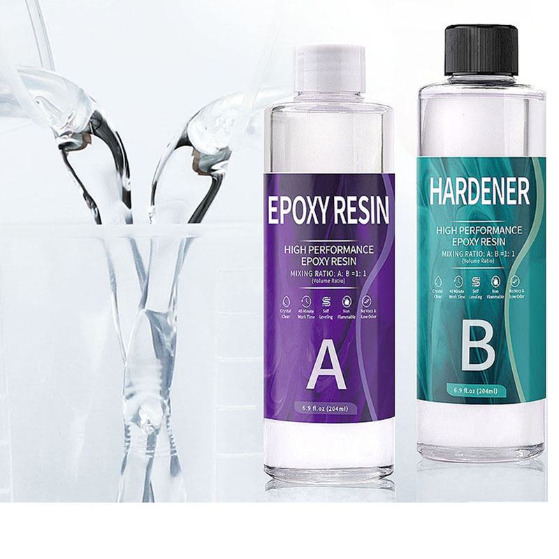 1:1 AB Resin Epoxy Crystal Glu - Resin Art Glue recension och pris