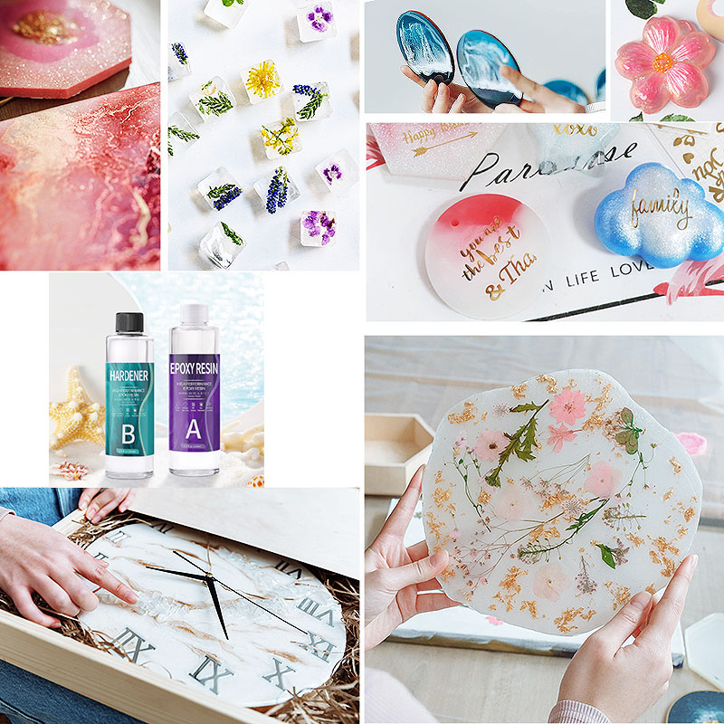 1:1 AB Resin Epoxy Crystal Glu - Resin Art Glue recension och pris