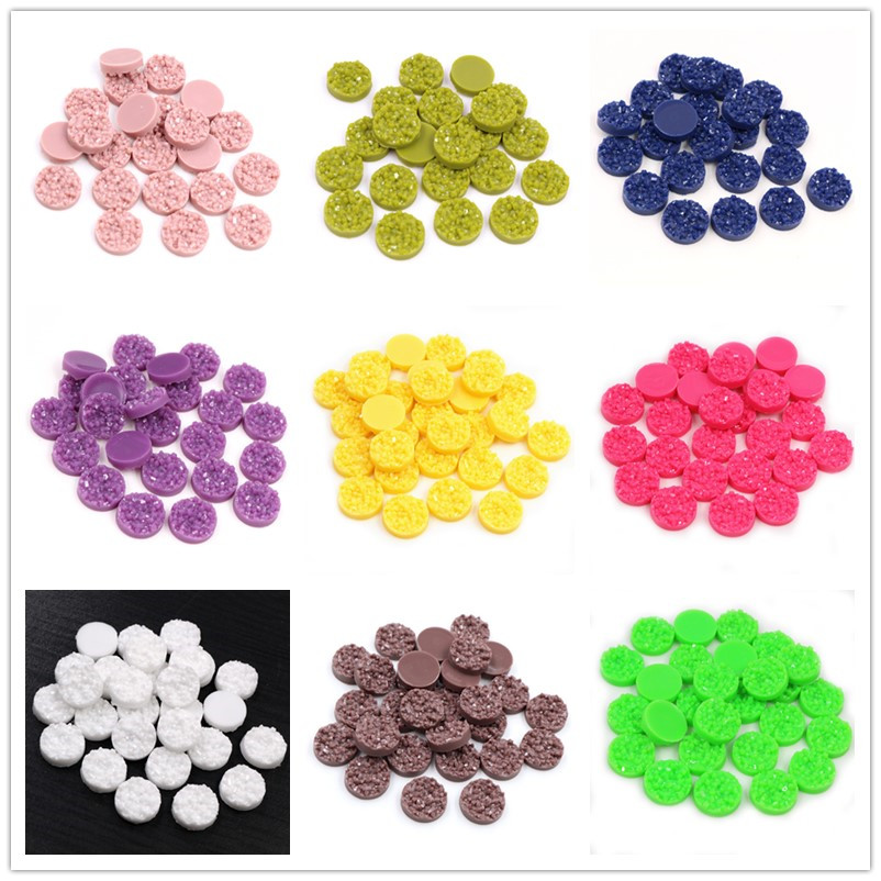 40pcs Resin Druzy Cabochons Do - Resin Art Notes recension och pris