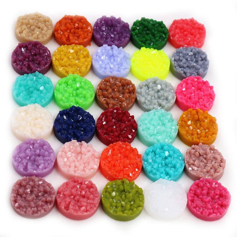 40pcs Resin Druzy Cabochons Do - Resin Art Notes recension och pris