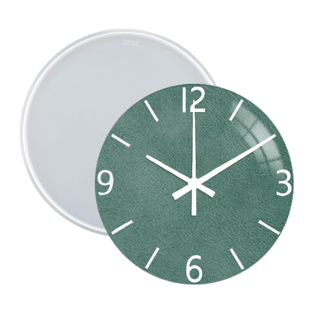 DM283 Round Roman Numerals Epo - Resin Art Clock recension och pris