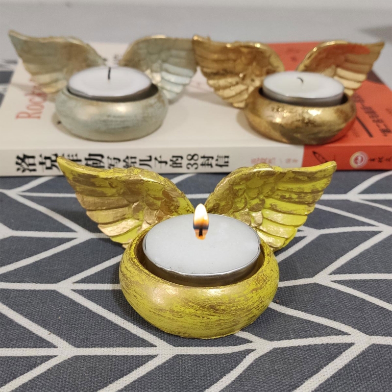 Angel Wings Holder Resin Statu - Resin Art Wedding Gift recension och pris