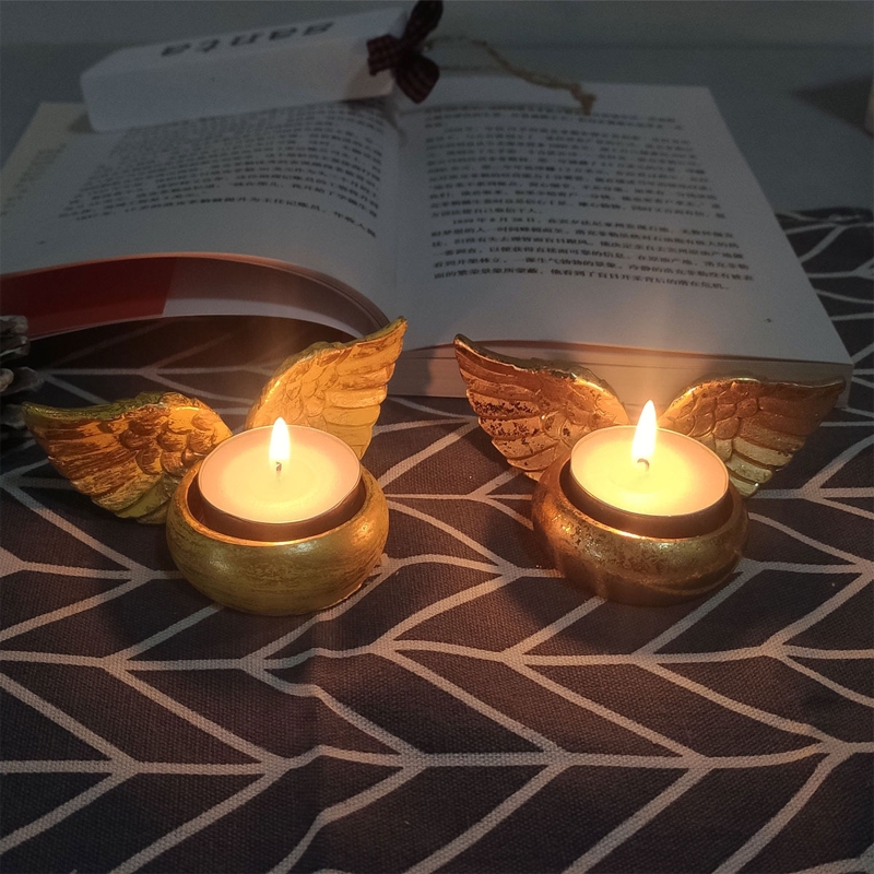 Angel Wings Holder Resin Statu - Resin Art Wedding Gift recension och pris