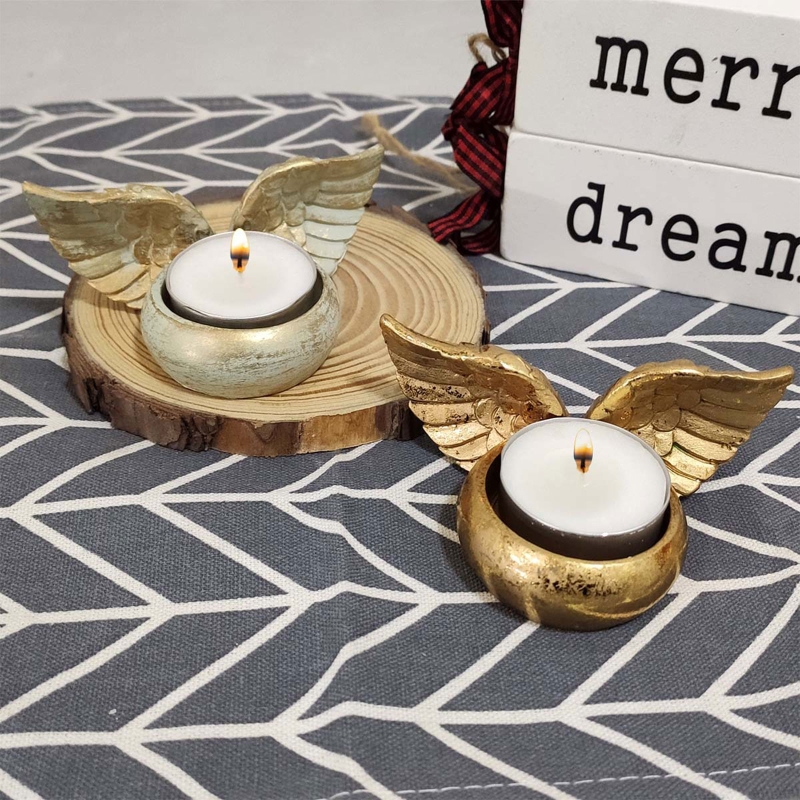 Angel Wings Holder Resin Statu - Resin Art Wedding Gift recension och pris