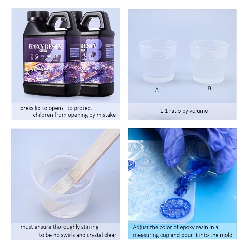 Easy Mix 1:1 Epoxy Resin Kit C - Resin Art Glue recension och pris