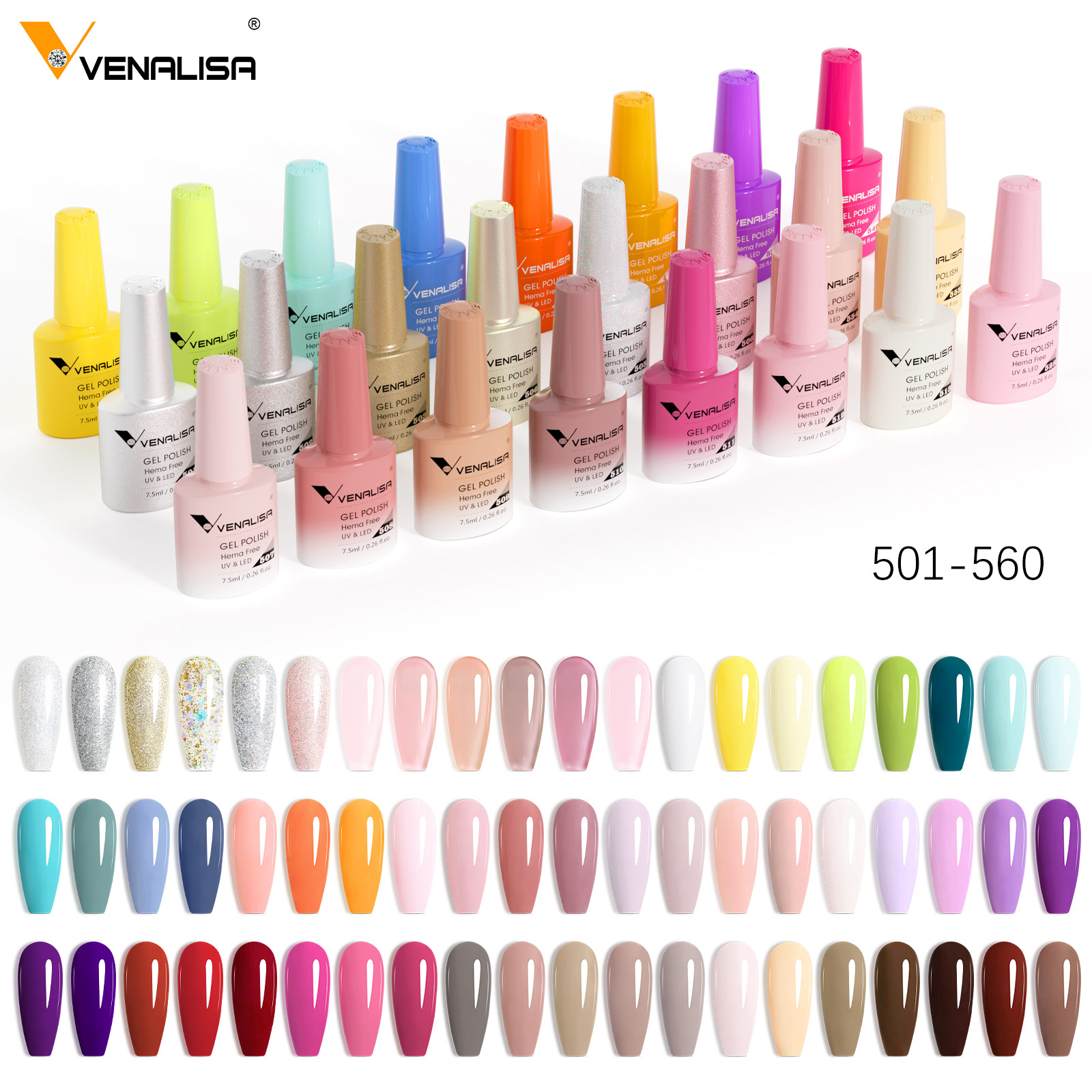VENALISA VIP5 Luxury Gel Polis - Resin Art Use recension och pris