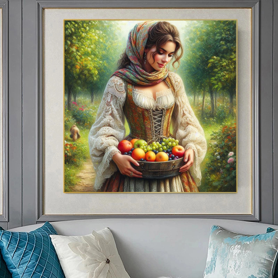 1pc frameless Diamond Painting - Resin Art Wall recension och pris