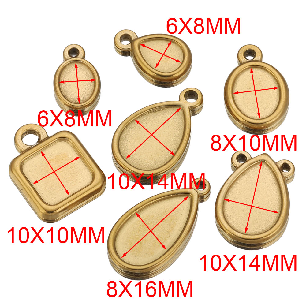 5pcs Stainless Steel Square Dr - Resin Art Notes recension och pris
