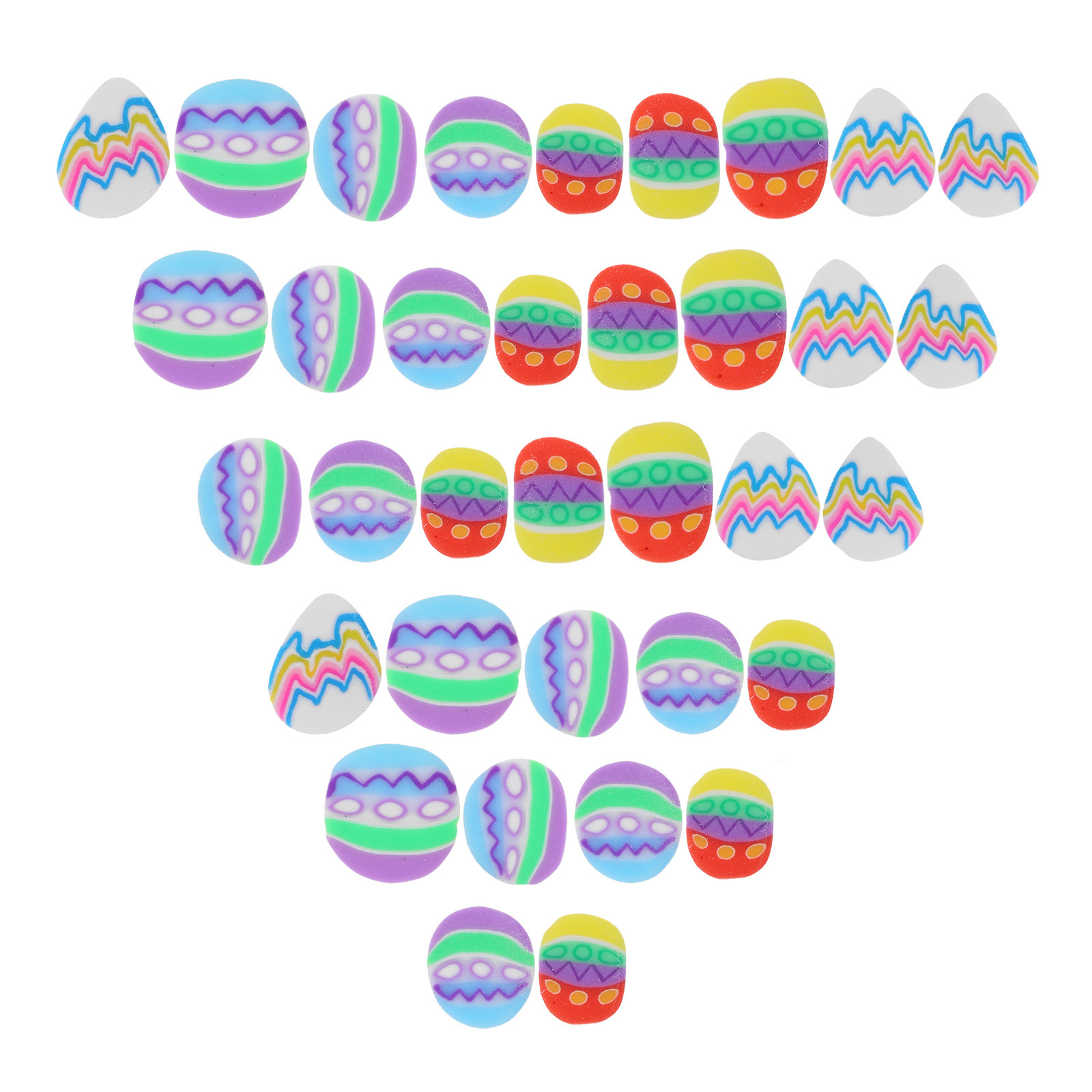 10Packs Easter Egg Polymer Cla - Resin Art And Jewelry recension och pris