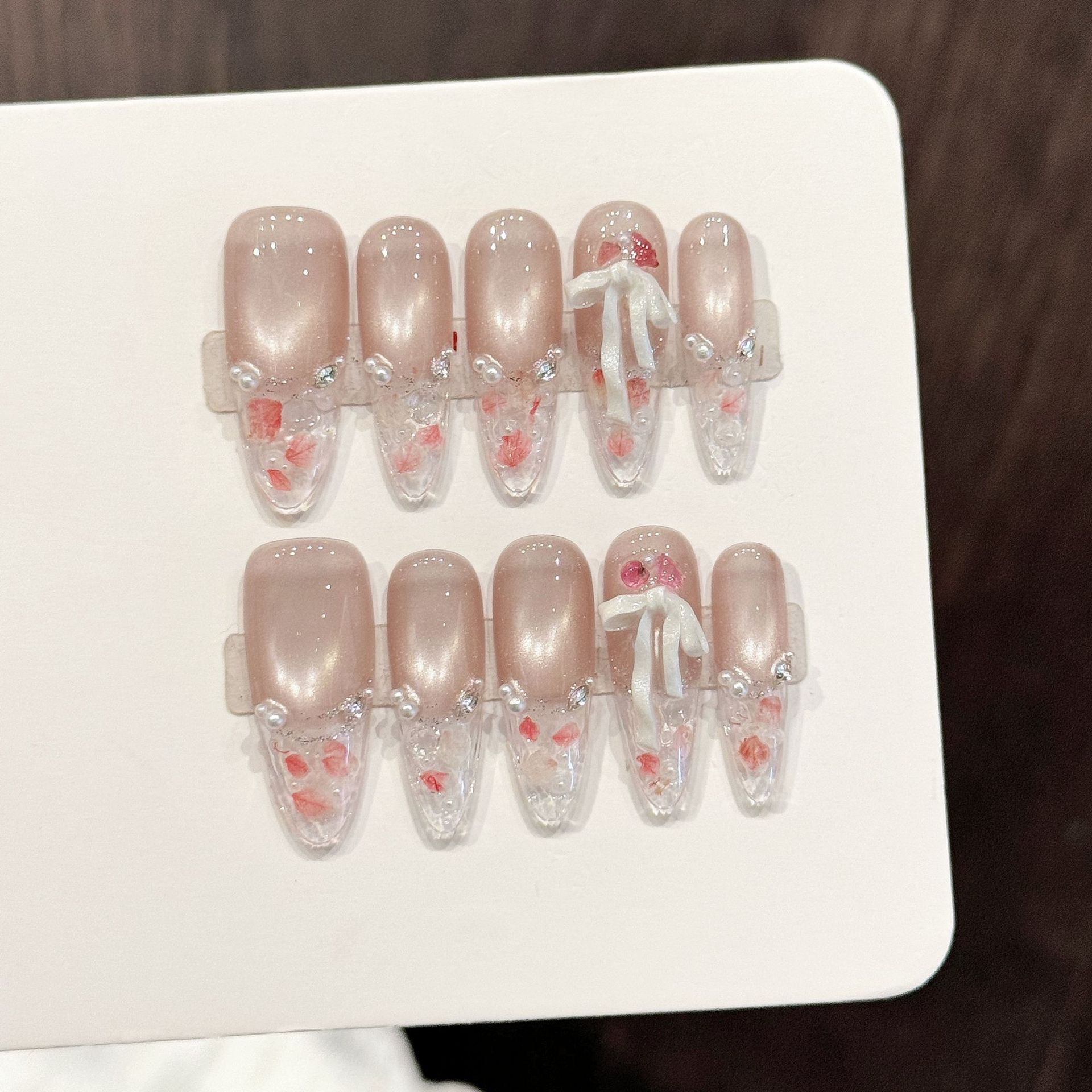 10pcs Pure Hand Pressed Long O - Resin Art Use recension och pris