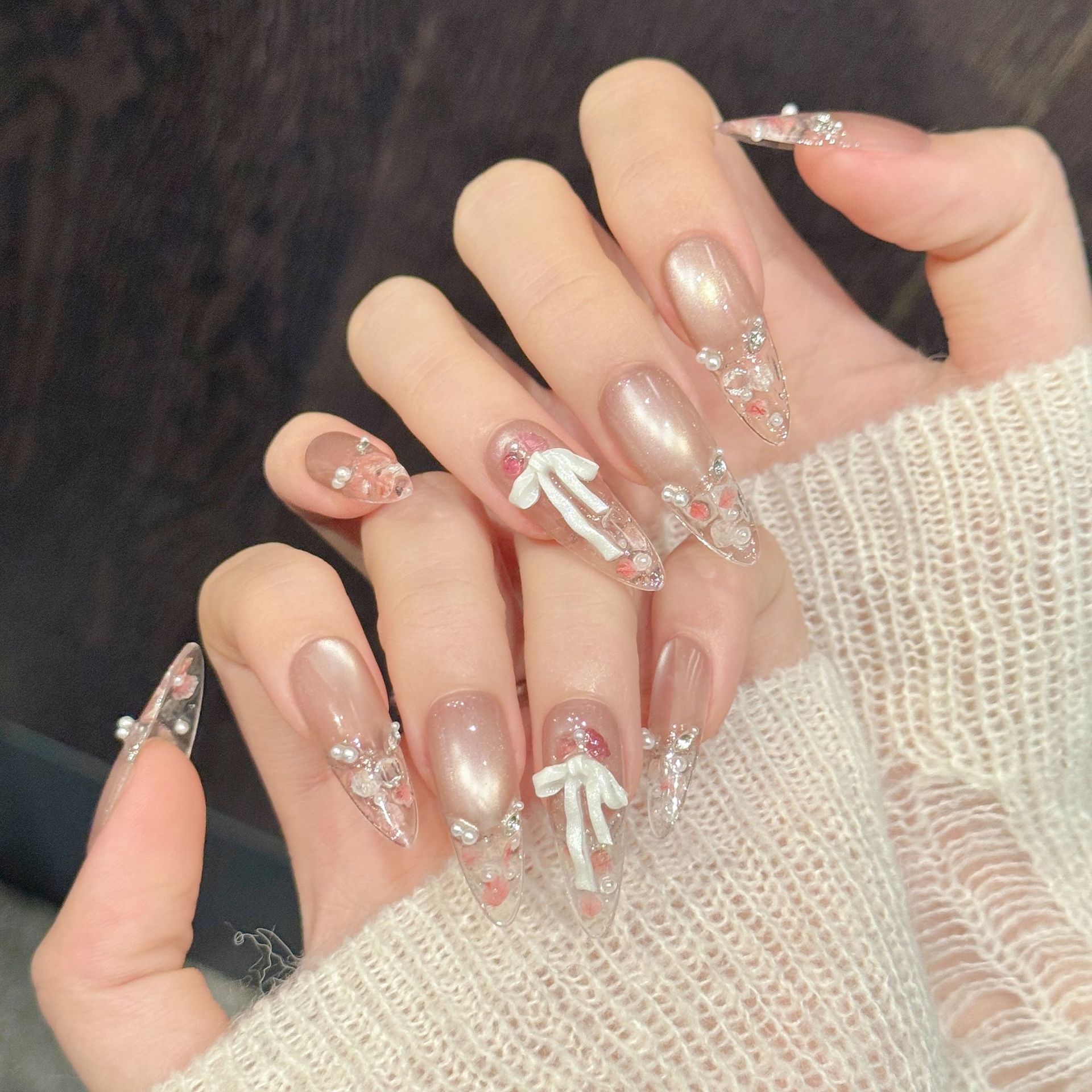 10pcs Pure Hand Pressed Long O - Resin Art Use recension och pris